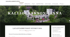 Desktop Screenshot of kalliolaaksonlinna.com